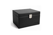 Handys - Anderes Zubehör - Wozinsky WPB-R16 RFID Blocking Box for Keyless Keys with Compartments 16x12x9 cm - Black - 5907769388279