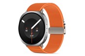 Smartwatch - Accessories - Tech-Protect Nylon Clasp Strap for Samsung Galaxy Watch 8/9 - 40/44/46mm - Orange - 5906302325733