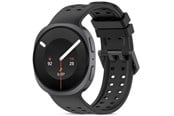 Smartwatch - Accessories - Tech-Protect Silicone Air Strap for Samsung Galaxy Watch 8/9 - 40/44/46mm - Black - 5906302341436