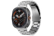 Smartwatch - Accessories - Tech-Protect Stainless Steel Bracelet for Samsung Galaxy Watch Ultra/Ultra2 47mm - Silver - 5906302325573