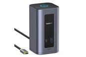 Dockingstationen - Baseus Nomos NU1 Air Spacemate 12-in-1 Docking Station - Gray - B0114400