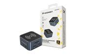 USB-Hubs - Wozinsky Hub USB-C 12 in 1 WHBC09Y8S multifunctional with wireless charging function aluminum with 15 cm cable - gray USB-Hubs - 5907769366420