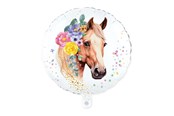 Spielzeug - Globos Foil Balloon 18 Inch Round Horses - 7303