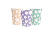 Spielzeug - Globos Paper Cups 210ml Daisies - 8 pcs. - 7161