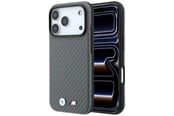 Handys - Cover & Cases - BMW M Carbon Metal Logo MagSafe Case for iPhone 17 Pro / 18 Pro - Gray - 3666339666385