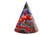 Spielzeug - Globos Paper Hats Spiderman World of Web - 6 pcs. - 97317