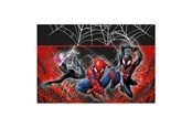 Spielzeug - Globos Plastic Tablecloth 120x180cm Spiderman World of Web - 97321