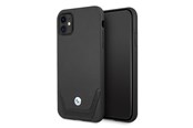 Handys - Cover & Cases - BMW Leather Perforate Case for iPhone 11 / Xr - Black - 3666339011802