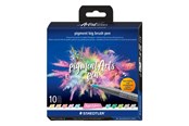 Utensilien zum Schreiben und Zeichnen - Staedtler Pigment Brush pen big pastel 10 pcs. - 373 C10-2