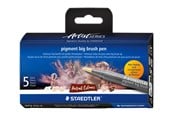 Utensilien zum Schreiben und Zeichnen - Staedtler pigment big brush pen Portrait 5pcs - 373 C5-2