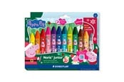 Utensilien zum Schreiben und Zeichnen - Staedtler Peppa Pig wax crayons Christmas set - 224 C12PL1