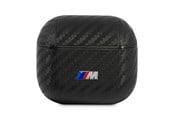 Handys - Cover & Cases - BMW PU Carbon M Collection Case for AirPods 3 - Black - 3666339009489