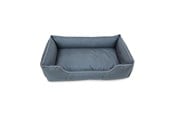 Hunde - Paros PAROS LUX Bett, XL 120 x 75 x 28 cm, grau - 380599