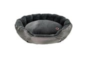Hunde - Santorini SANTORINI Bett, XL, 120 x 80 x 24 cm, grau - 380595