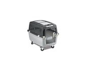 Hunde - Stefanplast Gulliver 4 IATA Transportbox, grau/grau, 71 x 51 x 50 cm - 281250