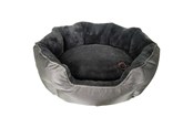 Hunde - Santorini SANTORINI Bett, M, 60 x 50 x 20 cm, grau - 380579