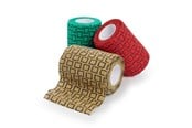 Hunde - KRUUSE SafeVet Bandage - 7.5cm x 4.5m - Mix of 3 Colours - Pack of 10 - 160719