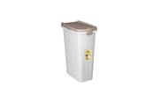 Hunde - Stefanplast Futterbehälter, weiß/sand, 40 Liter - 281126