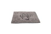 Hunde - Dog Gone Smart Dirty Dog Fußmatte, klein, 58x40cm, Grau - 380570