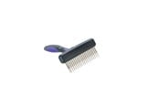 Hunde - KRUUSE BUSTER Flexible Curry Comb - 20 Long Teeth - 275644