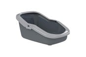 Katzen - PeeWee EcoMinor Katzentoilette, anthrazitgrau/hellgrau - 274980