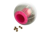Katzen - KRUUSE CATRINE Catmosphere Treat Dispenser Ball - Smoke/Red 95mm - 274511