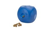 Katzen - KRUUSE BUSTER Soft Mini Cube - Blue - Soft Fabric Treat Toy Mini - 274062