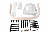 Babypflege - BabyDan Waist Bar kit for DanChair White Wash - 501633