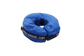 Hunde - KRUUSE BUSTER Inflatable Collar - XS - Blue Nylon - 16 cm Outer Diameter - 279729