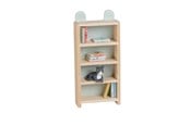 Puppen & Zubehör - Micki Lundby Bücherregal aus Holz mit 10 verschiedenen Büchern & Katze. - 18406