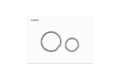 Installationssysteme - LAUFEN Betjeningsplade LIS AW105 hvid - H9001050000001