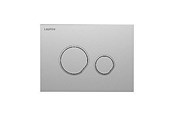 Installationssysteme - LAUFEN Betjeningsplade LIS AW105 matkrom - H9001050070001