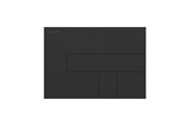 Installationssysteme - LAUFEN Betjeningsplade LIS AW100 matsort - H9001007160001