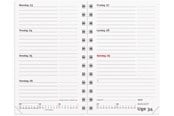 Kalender - Mayland Mini Planner ugekalender REFILL 2027 - 27084800