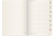 Kalender - Mayland A5 Forma Deluxe ugekalender tværf. grøn kunstskind 2027 - 27200640