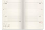 Kalender - Mayland A6 Forma Deluxe ugekalender tværf. brun kunstskind 2027 - 27201410