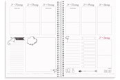 Kalender - Mayland Doodle I A5 ugekalender 2027 - 27227000