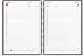 Kalender - Mayland Timekalender sort PP-plast 2028 - 28218000