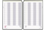 Kalender - Mayland Aftalekalender A4 dag sort PP-plast 2028 - 28220000