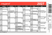 Kalender - Mayland Mini kalender 2027 - 27052000