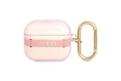 Handys - Anderes Zubehör - GUESS GUA3HHTSP AirPods 3 cover pink/pink Strap Collection - 3666339047092