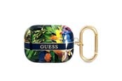 Handys - Anderes Zubehör - GUESS GUAPHHFLB AirPods Pro cover blue/blue Flower Strap Collection - 3666339047283