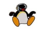 Merchandise - FaNaTtik - Pingu - Limited Edition Headphones Pin Badge - Pin / Button - M-PGU01