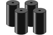 Gehäusezubehör - Ssupd Meshroom Aluminum Feet - 3CM - Black - SSU-ACC-AF-3-BK