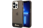 Handys - Cover & Cases - GUESS GUHCP14LHGCOK iPhone 14 Pro 6.1 "black / black hardcase Translucent - 3666339088248
