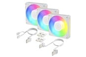 Gehäuselüfter - Arctic BioniX P12 A-RGB - 3pack - Gehäuselüfter - 120mm - Weiß mit RGB LED - ACFAN00338A
