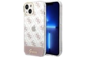 Handys - Cover & Cases - GUESS GUHCP14MHG4MHP iPhone 14 Plus 6.7 "pink / pink hardcase 4G Pattern Script - 3666339090555
