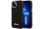 Handys - Cover & Cases - GUESS GUHCP14MHGCRHK iPhone 14 Plus 6.7 "black / black hardcase Croco Collection - 3666339082857