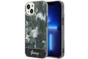 Handys - Cover & Cases - GUESS Jungle Collection iPhone 14 Case - Green - 3666339064402