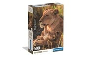 Puzzle - Clementoni Puzzle HQC Feline Love 2026 - Compact 500 pieces 2D Puzzles - 35620